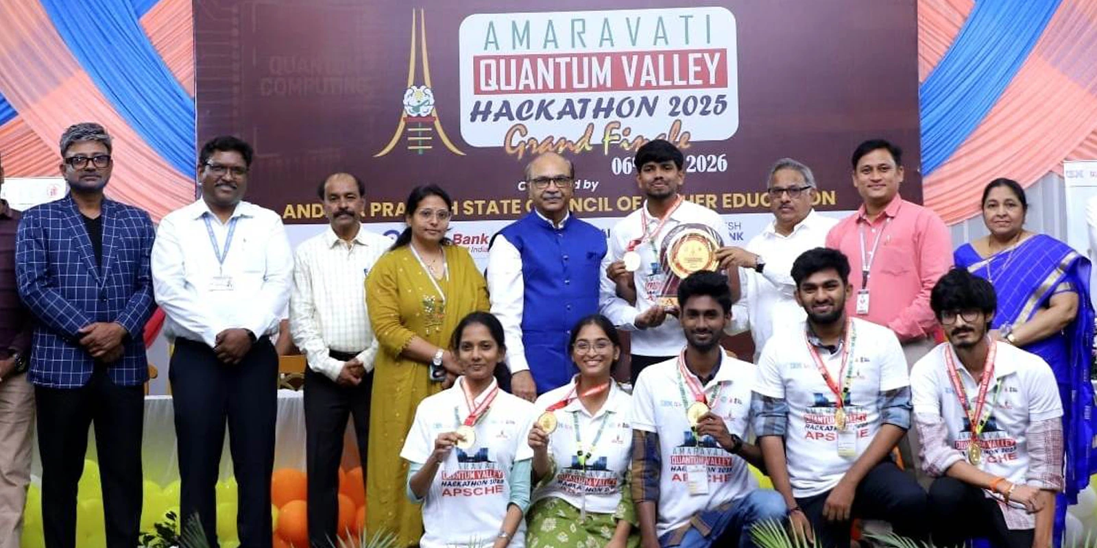 Team Wins at Amaravati Quantum Valley Hackathon 2025